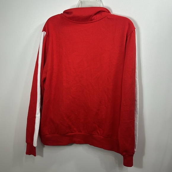 Colsie red with white stripe down the sleeve full zip jacket size 1X - Picture 8 of 8
